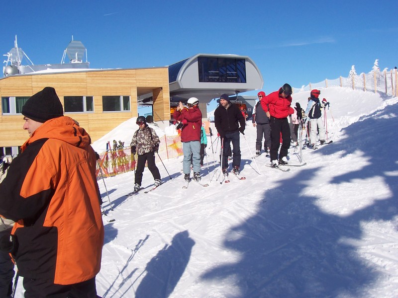 Stuhleck - horn stanice lanovky - Panoramarestaurant W11.